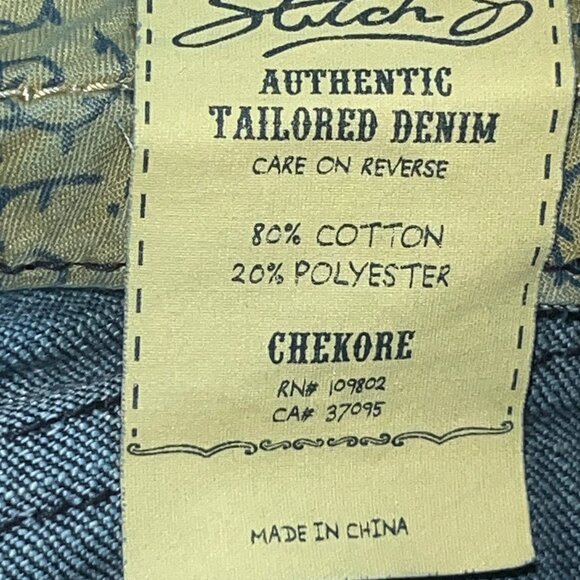 Stitch's Women's Boot Cut Jeans - Blue - Picture 11 of 11